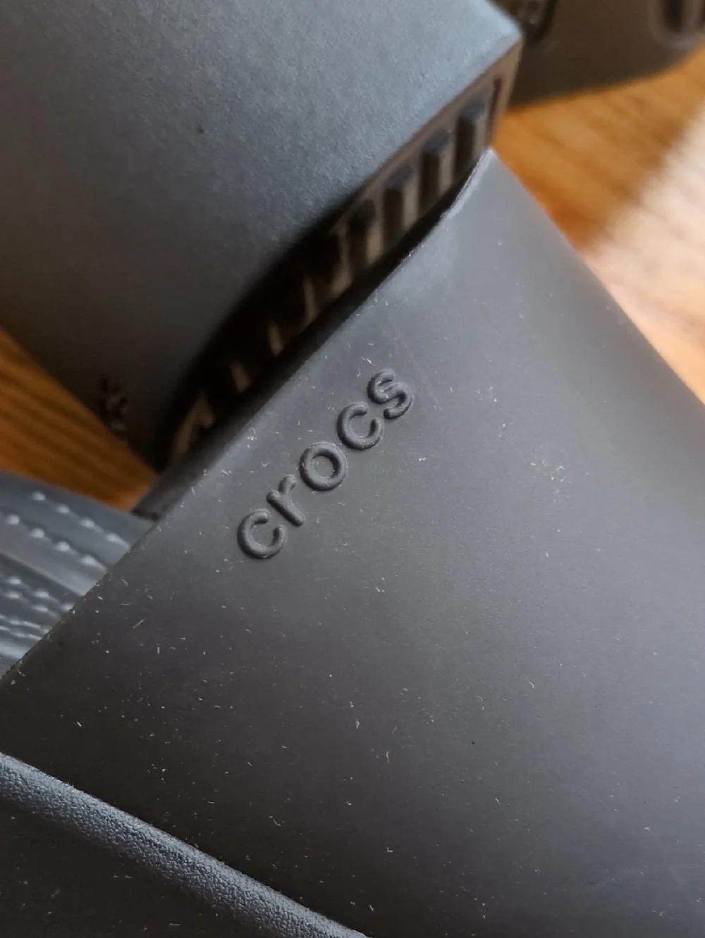 Crocs Brooklyn Slide Heel Sandals Black Size 9 - Picture 8 of 10